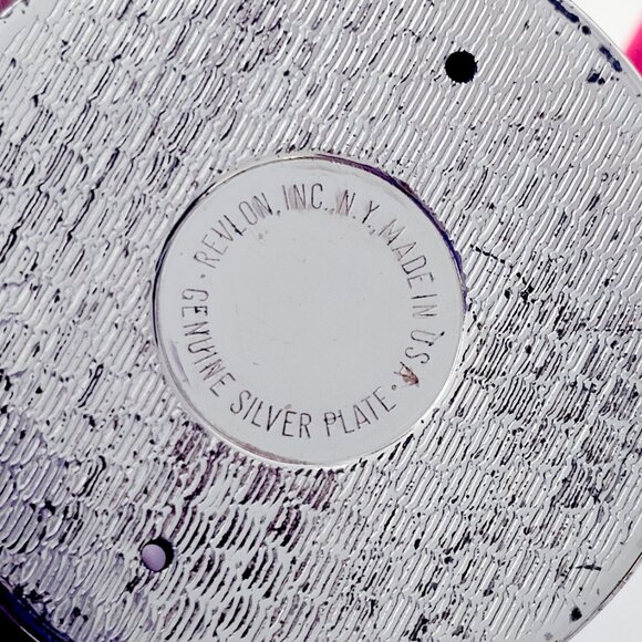 Vintage Van Cleef & Arpels Compact & Lipstick Case for Revlon Silver Plated - Picture 7 of 13